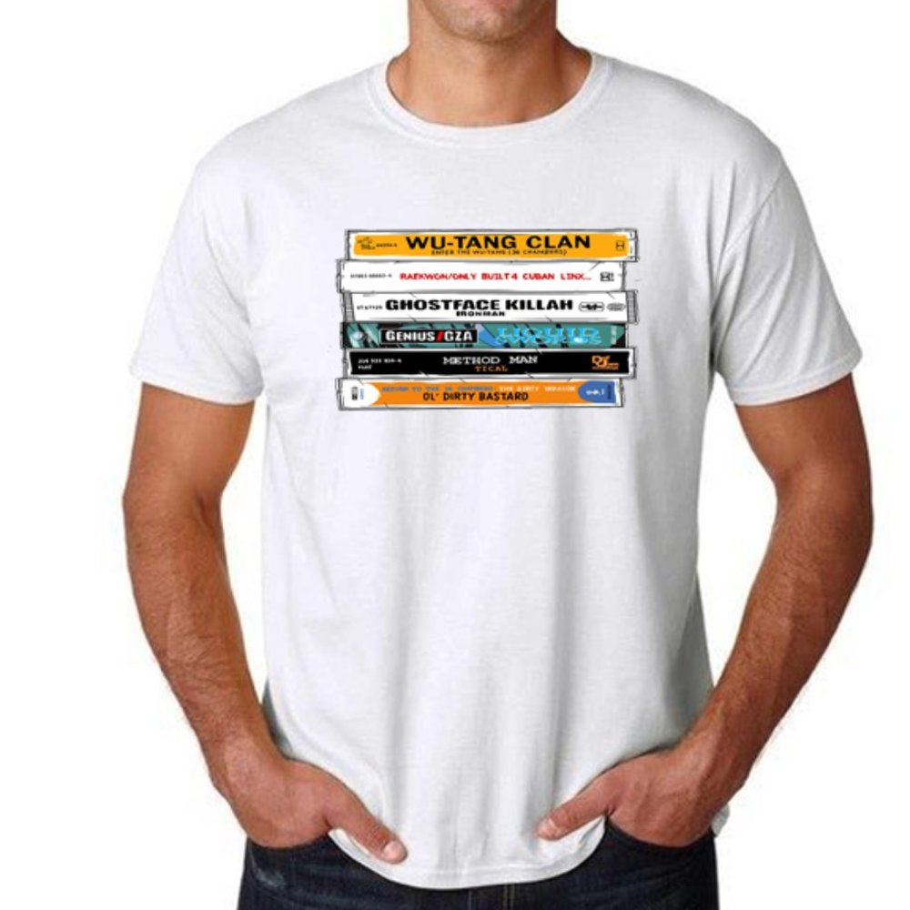 Wu Tang Clan Raptees T Shirt ODB MEthodman Rap Tee